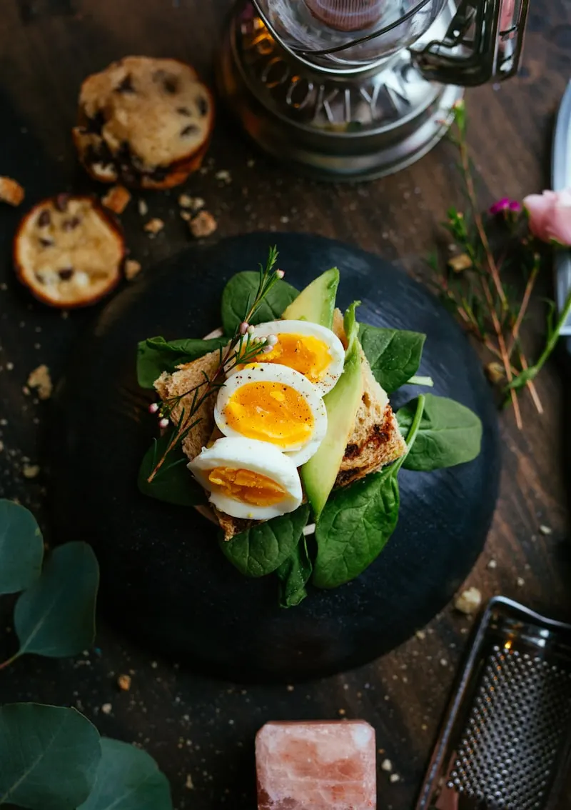 Fresh ingredients used at rustblock Nagole