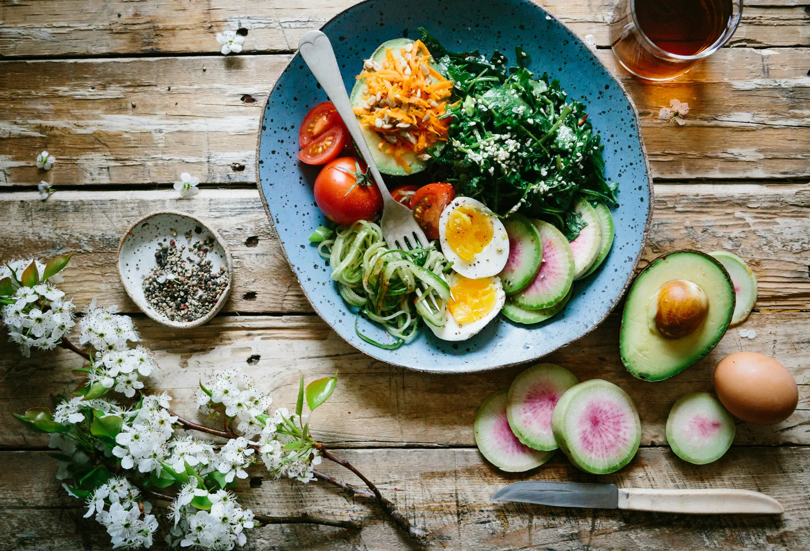 Chef preparing fresh food